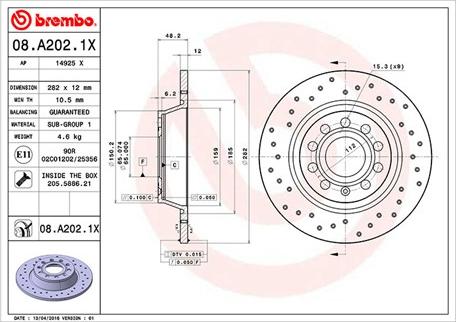 Magneti Marelli 360406060802 - Тормозной диск unicars.by