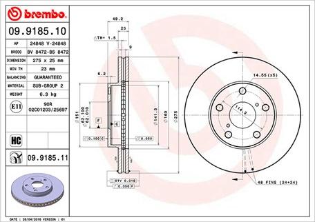 Magneti Marelli 360406009100 - Тормозной диск unicars.by