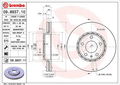 Magneti Marelli 360406008800 - Тормозной диск unicars.by