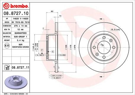 Magneti Marelli 360406018800 - Тормозной диск unicars.by