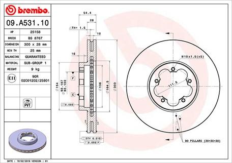 Magneti Marelli 360406087800 - Тормозной диск unicars.by