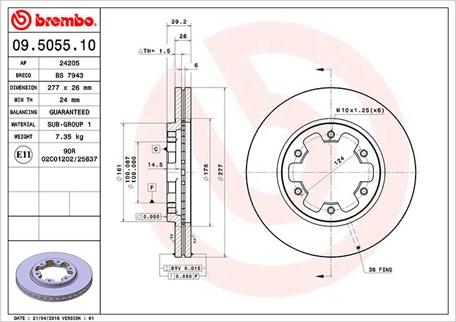 Magneti Marelli 360406035000 - Тормозной диск unicars.by