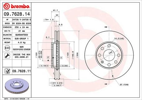 Magneti Marelli 360406038700 - Тормозной диск unicars.by