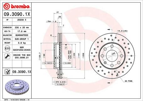 Magneti Marelli 360406037302 - Тормозной диск unicars.by