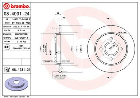 Magneti Marelli 360406024600 - Тормозной диск unicars.by