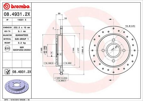 Magneti Marelli 360406024602 - Тормозной диск unicars.by