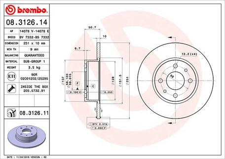 Magneti Marelli 360406021000 - Тормозной диск unicars.by