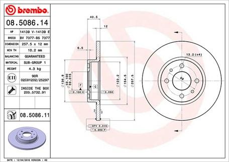 Magneti Marelli 360406021800 - Тормозной диск unicars.by