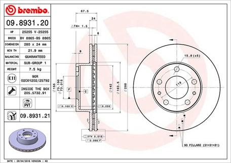 Magneti Marelli 360406023800 - Тормозной диск unicars.by