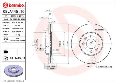 Magneti Marelli 360406071900 - Тормозной диск unicars.by