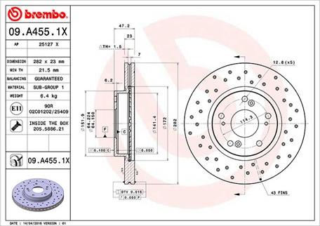 Magneti Marelli 360406072302 - Тормозной диск unicars.by