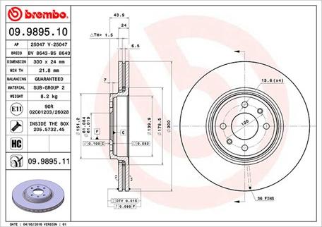 Magneti Marelli 360406106700 - Тормозной диск unicars.by