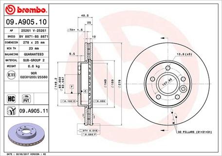 Magneti Marelli 360406107100 - Тормозной диск unicars.by