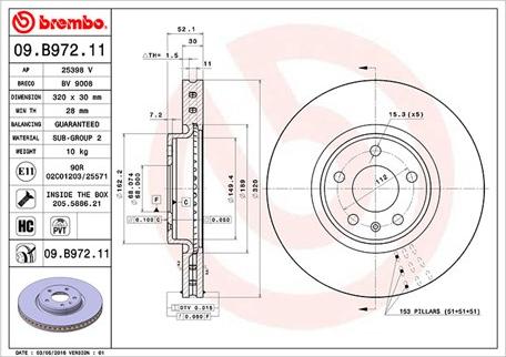 Magneti Marelli 360406127501 - Тормозной диск unicars.by