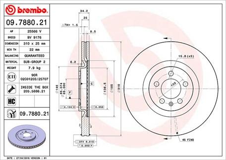 Magneti Marelli 360406127001 - Тормозной диск unicars.by