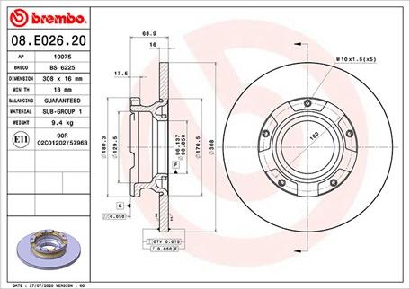 Magneti Marelli 360406174400 - Тормозной диск unicars.by