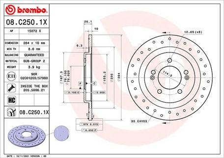 Magneti Marelli 360406175402 - Тормозной диск unicars.by