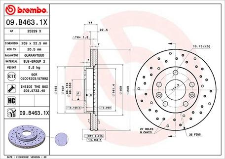 Magneti Marelli 360406176602 - Тормозной диск unicars.by