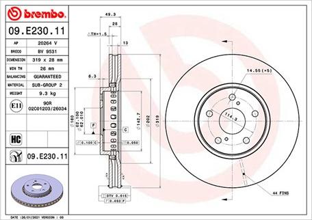 Magneti Marelli 360406173001 - Тормозной диск unicars.by