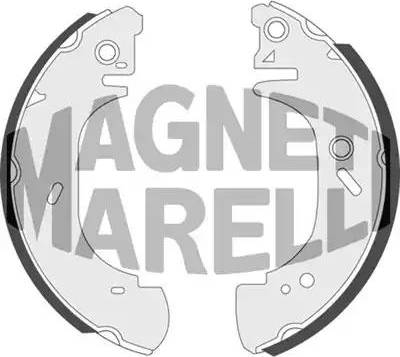 Magneti Marelli 360219196632 - Тормозные башмаки, барабанные unicars.by