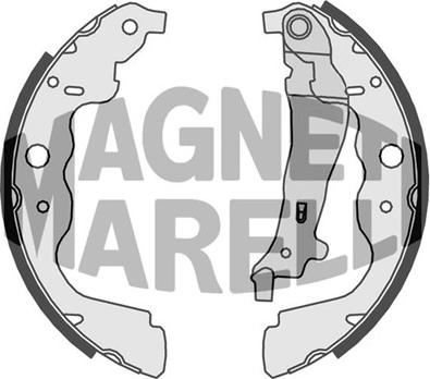 Magneti Marelli 360219198365 - Тормозные башмаки, барабанные unicars.by