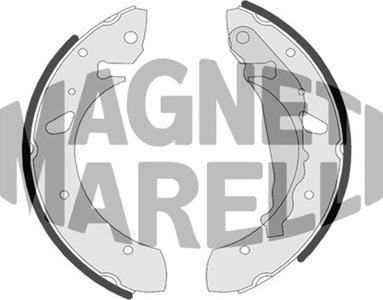 Magneti Marelli 360219198335 - Тормозные башмаки, барабанные unicars.by