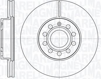 Magneti Marelli 361302040693 - Тормозной диск unicars.by