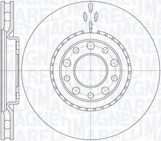 Magneti Marelli 361302040146 - Тормозной диск unicars.by