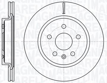 Magneti Marelli 361302040102 - Тормозной диск unicars.by