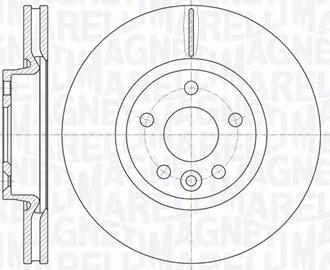 Magneti Marelli 361302040118 - Тормозной диск unicars.by