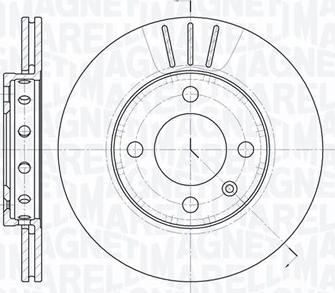 BENDIX 561981BC - Тормозной диск unicars.by