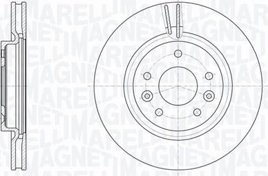 Magneti Marelli 361302040794 - Тормозной диск unicars.by