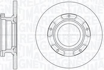 Magneti Marelli 361302040710 - Тормозной диск unicars.by