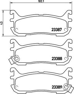 Magneti Marelli 363700449021 - Тормозные колодки, дисковые, комплект unicars.by