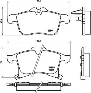 Magneti Marelli 363700459045 - Тормозные колодки, дисковые, комплект unicars.by