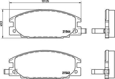 Magneti Marelli 363700459015 - Тормозные колодки, дисковые, комплект unicars.by