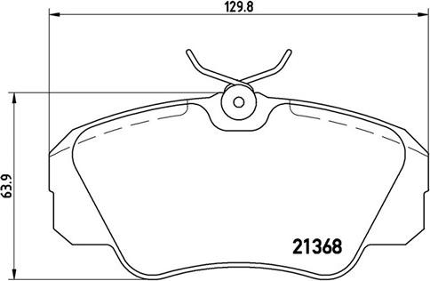 Magneti Marelli 363700459016 - Тормозные колодки, дисковые, комплект unicars.by