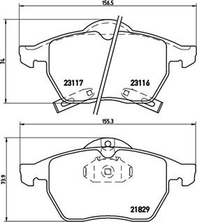 Magneti Marelli 363700459029 - Тормозные колодки, дисковые, комплект unicars.by