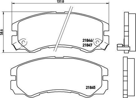 Magneti Marelli 363700459020 - Тормозные колодки, дисковые, комплект unicars.by