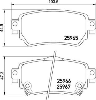 Magneti Marelli 363700456098 - Тормозные колодки, дисковые, комплект unicars.by