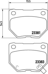 Magneti Marelli 363700456054 - Тормозные колодки, дисковые, комплект unicars.by