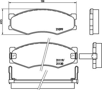 Magneti Marelli 363700456056 - Тормозные колодки, дисковые, комплект unicars.by