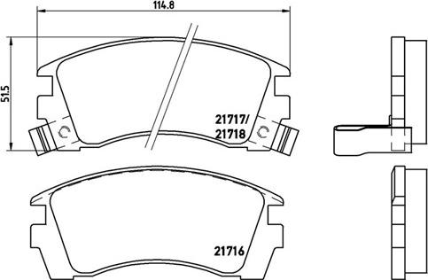 Magneti Marelli 363700456064 - Тормозные колодки, дисковые, комплект unicars.by