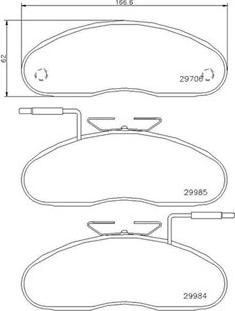 Magneti Marelli 363700456019 - Тормозные колодки, дисковые, комплект unicars.by