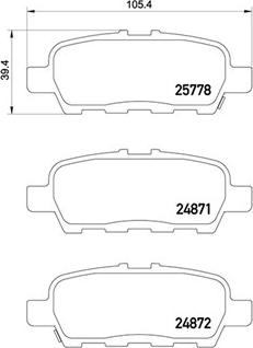 Magneti Marelli 363700456087 - Тормозные колодки, дисковые, комплект unicars.by