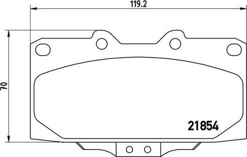 Magneti Marelli 363700456034 - Тормозные колодки, дисковые, комплект unicars.by