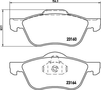 Magneti Marelli 363700456037 - Тормозные колодки, дисковые, комплект unicars.by