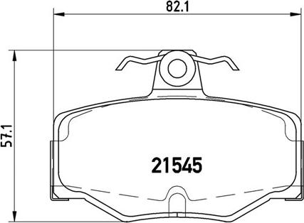 Magneti Marelli 363700456024 - Тормозные колодки, дисковые, комплект unicars.by