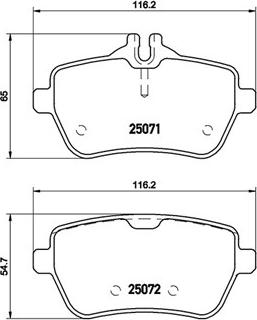 Magneti Marelli 363700450103 - Тормозные колодки, дисковые, комплект unicars.by