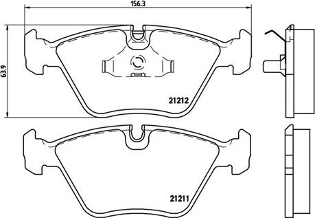 Magneti Marelli 363700461049 - Тормозные колодки, дисковые, комплект unicars.by